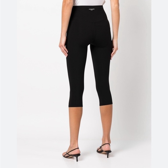 ANINE BING NWT Blake cropped-leg Capri Leggings in Sz XXS - Picture 1 of 7